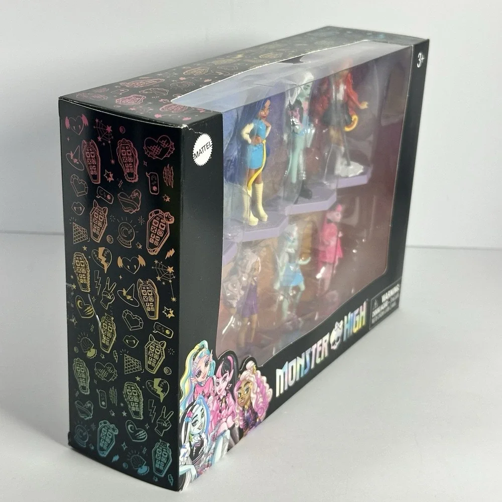 Monster High Mini Figures 8 Pc Set Mattel Boxed Collectible Dolls 2020